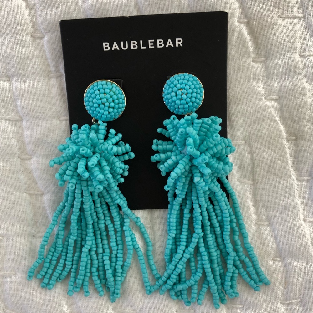 Baublebar Turquoise Blue Beaded Earrings